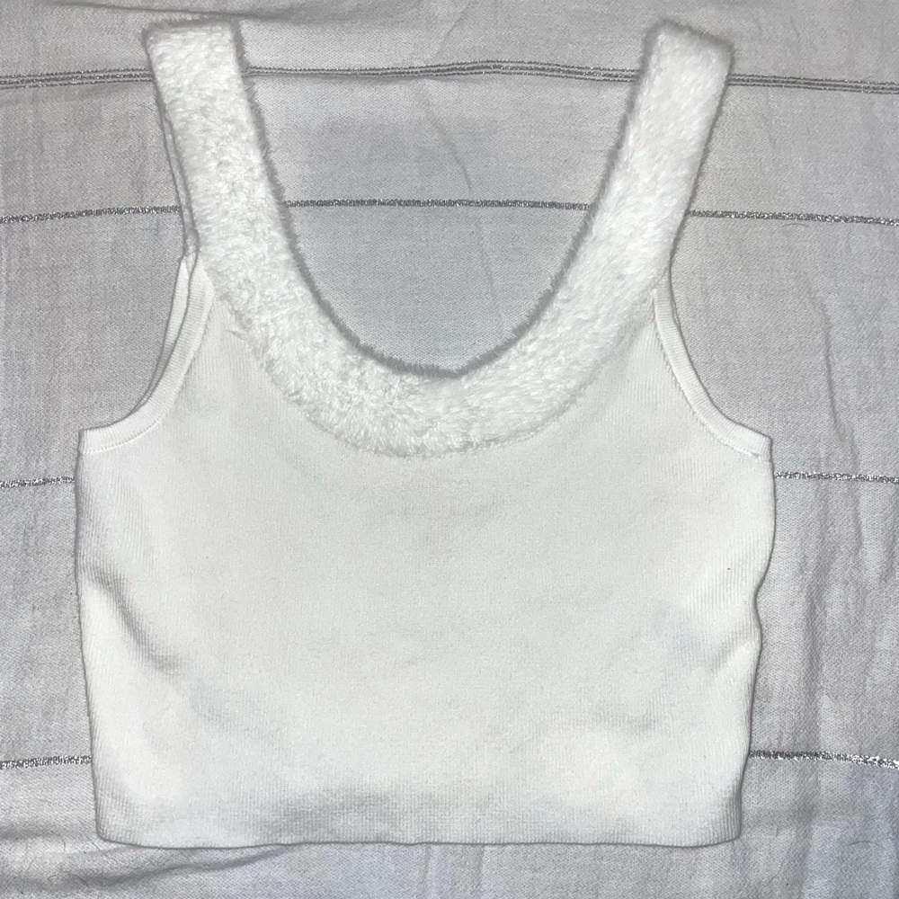 LA Hearts white top